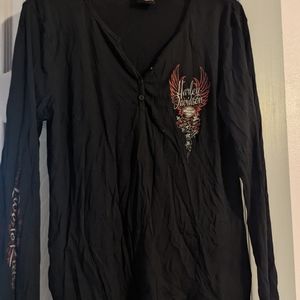 Harley-Davidson Women's long sleeve shirt, 2xl